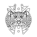 leopard gecko  tattoo design idea