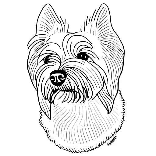 dog with name bailey tattoo design idea