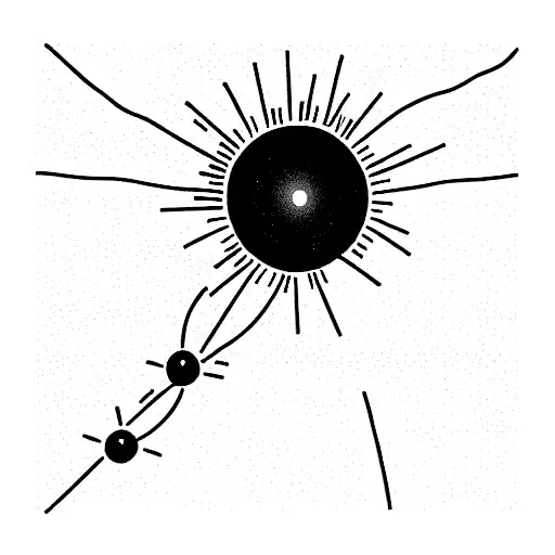 seratonin molecule  tattoo design idea