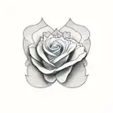 pinup bending over tattoo design idea