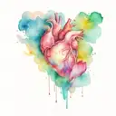 And even if we both only have half a heart, we can make two halves into one. tattoo design idea