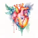 And even if we both only have half a heart, we can make two halves into one. tattoo design idea