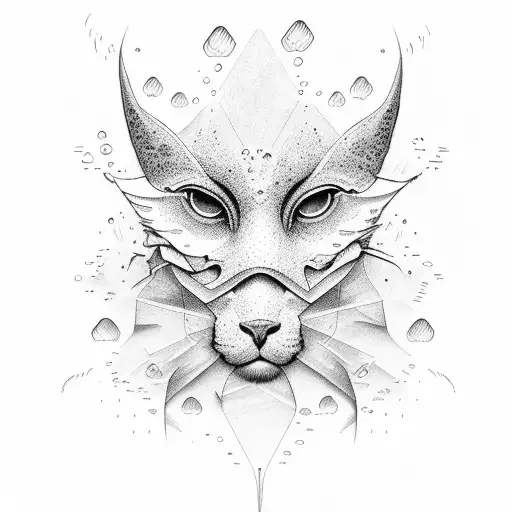 sunshine through rainy clouds tattoo design idea