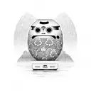 daruma doll tattoo design idea