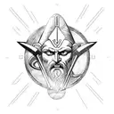 god ares tattoo design idea