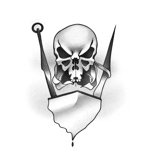 Grim Reaper tattoo design idea