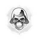 Grim Reaper tattoo design idea