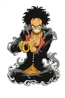 One Piece Brook tattoo design idea