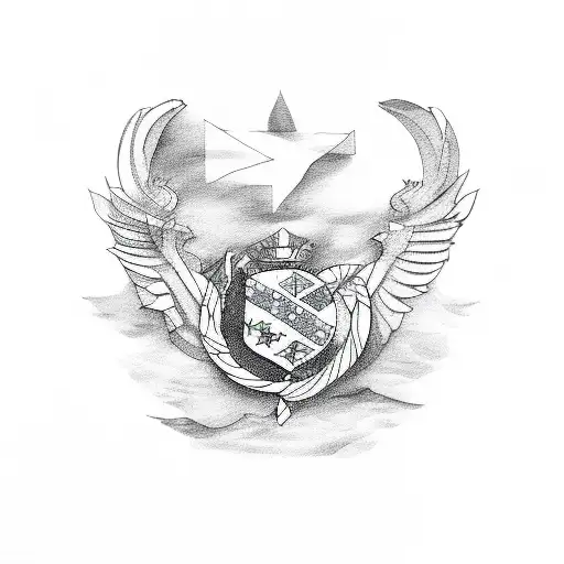 Outline of Puerto Rico  tattoo design idea