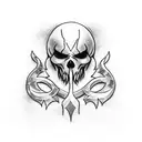 ghost of sparta kratos tattoo design idea