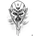 kratos tattoo design idea