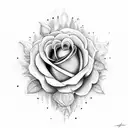 Rosas e Borboletas  tattoo design idea