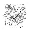 anxiety and stuttering tattoo design idea