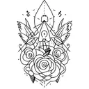 anxiety and stuttering tattoo design idea