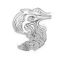 anxiety and stuttering tattoo design idea