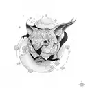 mine tattoo design idea