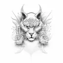 mine tattoo design idea