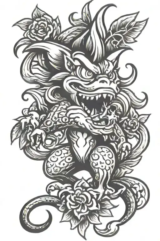 infernape tattoo design idea