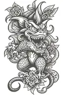 infernape tattoo design idea