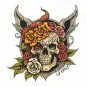 everything passes tattoo design idea