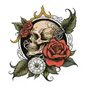 everything passes tattoo design idea