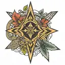 crossing arrows crossed tattoo design idea