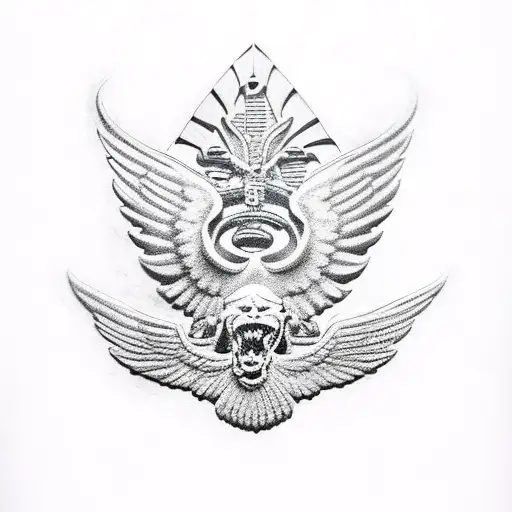173rd airborne infantry  tattoo design idea