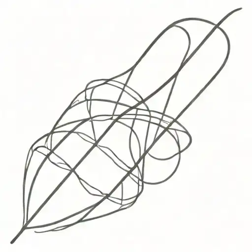 minimalistic tattoo symbolising My role as a Dominant in BDSM tattoo design idea