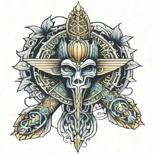 osiris forearm tatoo tattoo design idea