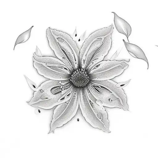 STUDIOBYSOL_PAULINE on Instagram: “Diphylleia grayi . . . #flowertattoo  #linetattoo #whitetattoo #l… | Beautiful flower tattoos, White flower  tattoos, Yellow tattoo