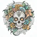 Massage Therapy  tattoo design idea