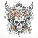 Massage Therapy  tattoo design idea