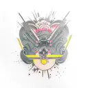 blade runner 2049 tattoo design idea