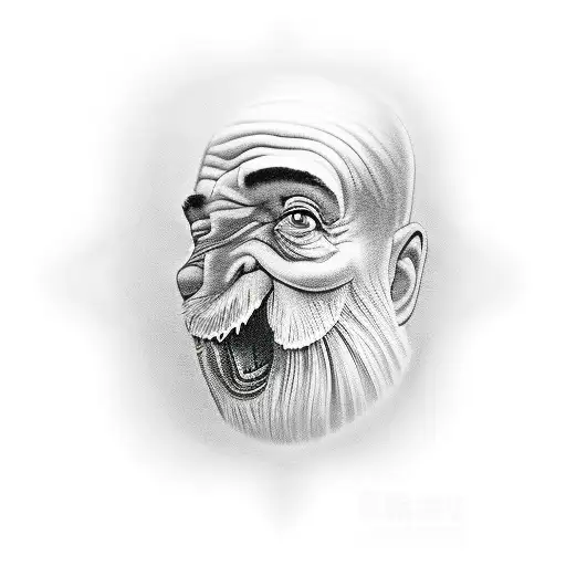 Grandfather's memory tattoo design idea