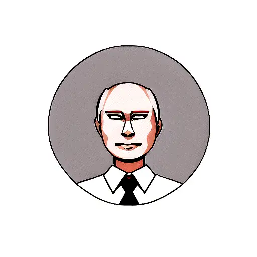 Putin tattoo design idea