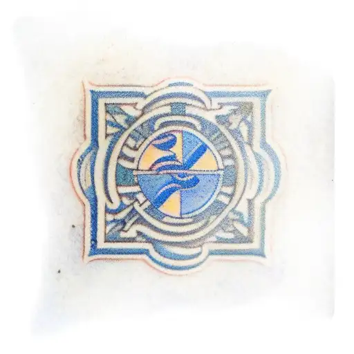 tiles blue Spain  tattoo design idea