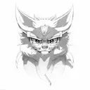 inuyasha demonio tattoo design idea