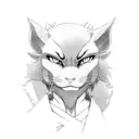 inuyasha demonio tattoo design idea