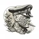 German SS soldier tattoo design idea