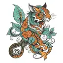 Avani tattoo design idea