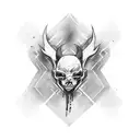 111 tattoo design idea