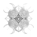 111 tattoo design idea