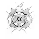 111 tattoo design idea