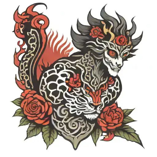 jr x kaka tattoo design idea