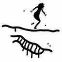 From Darkness to Light: A Reminder of Resilience. Overcoming Shadows, Embracing Life. tattoo design idea