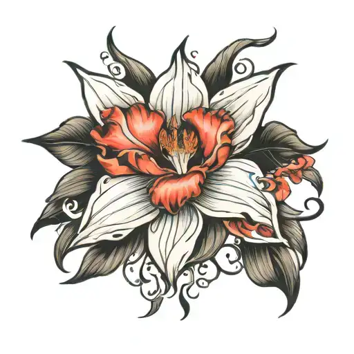 laelia signature tattoo design idea