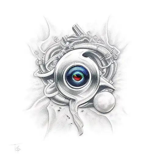 turbo tattoo design idea