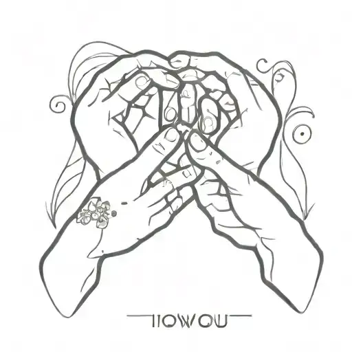 I vow you vow we vow tattoo design idea