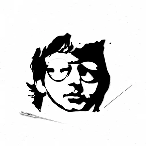 the beatles inspired design  tattoo design idea