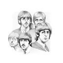 the beatles inspired design  tattoo design idea